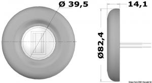 Fanale LED Sea-Dog 135° solo 12 volt